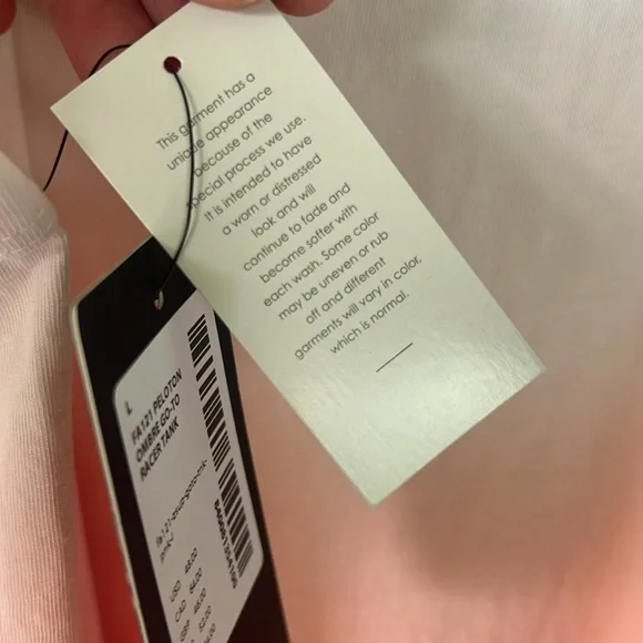 Peloton Ombré Go To Racer Tank | Size: L - Picture 8 of 8